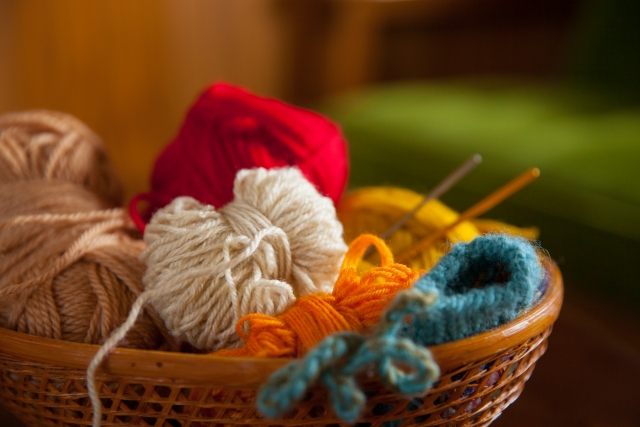 毛糸と編み物